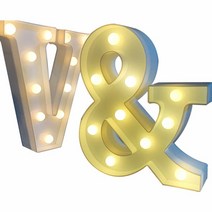 [KT알파쇼핑]이니셜 diy 알파벳 철자 LED 무드등 수면등, 14. 알파벳 N_W70590B