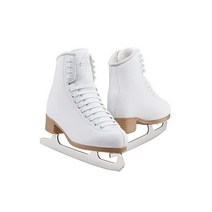 Jackson 클래식 200 여성용/용 피겨 아이스 스케이트 - 용 사이즈 12 미디엄 너비, White - Mark 1 Blades, Childrens Size-3.0