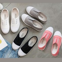 여성 봄 여름 가을용 끈없는 운동화 스타일리쉬한슈즈