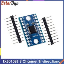 변환기 dc3.3V 5V TXS0108E 8 채널 로직 레벨 양방향 컨버터 모듈 상호 변환, 한개옵션0