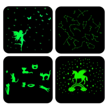 슬로우케어 대형 야광스티커, 페가수스