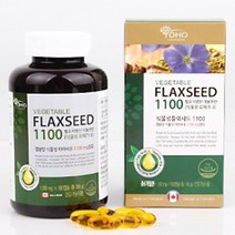 요호 식물성 플랙시드 1100 1100mg x 180캡슐 - 아마씨유 영양제, 상세페이지 참조, 상세페이지 참조