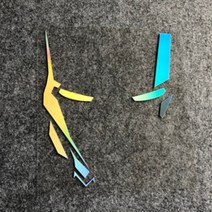 반사 자동차 스티커, 홀로그램, 20*17, 1개