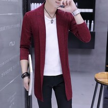남자가을코트 봄가을 계절 니트 자켓코트 트렌드 개성 가디건 남성의류 가을옷 외 옷을 입다 중국식홑저고리 562950991