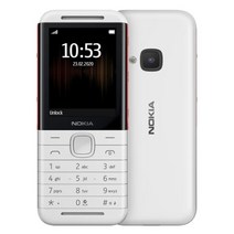 공기계 휴대폰 스마트폰 핸드폰 기존 nokia 5310 (2020) 2g 2.43939, 간단한 세트, 하얀색