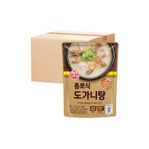종로식 도가니탕 500g 12개(1박스), 종로식 도가니탕 500g 12개(1박