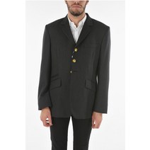 Maison Margiela MM10 SATIN LINING HERRINGBONE 울 블레이져 S30BN0495 S53234 855