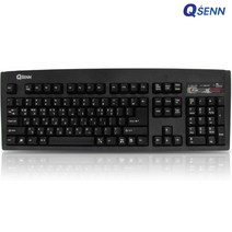 SEM-DT35 구글 한글 키보드 한성 게이밍 저사양rpg, PS2 블랙