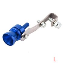 머플러튜닝 배기음튜닝 자동차머플러 유니버설 사운드 시뮬레이터 car turbo sound whistle vehicle refit device 배기 파이프 turbo sound, 블루 엘