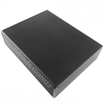 2개 세트 블랙 금형 압출 822779MM 6063-T5 알루미늄 접합 상자 DIY 장비, 79mm