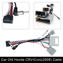 포드 호환 튜닝 ISO Cable Car Android Player 2Din 스테레오 라디오 액세서리 기아 스즈키 VW 현대 혼다 도요타 닛산 미쓰비시 아웃랜더, [06] Honda old CRV