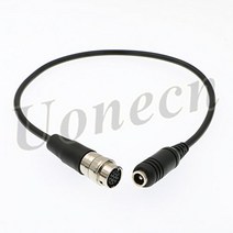Video Lens Cable DC Female GH4 Power Cable B4” 2/3” Hirose 12 pin Female for Fujinon Nikon Canon Len, 1