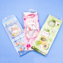 자 세트 4P 자세트 문구용 삼각자 각도기 학용품자 직자 문구 학용품 신학기, 학생자4세트/1.댕댕이