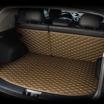 [모트라이너] 퀼팅 가죽 차박 자동차 트렁크 매트+등받이 세트, 현대, GH182_I30 1세대 CW(07년7월~11년10월)