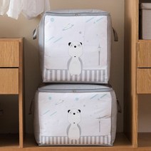 [KT알파쇼핑]부직포 다용도 캐릭터 옷 이불 정리함 보관함 수납함, 디자인:가로형, 디자인:가로형_수량_상세페이지참조