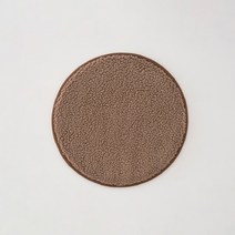 한샘 논슬립 양털방석 브라운
