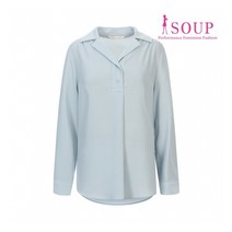 [숲(SOUP)] 오픈칼라 블라우스(SW8LSC8)