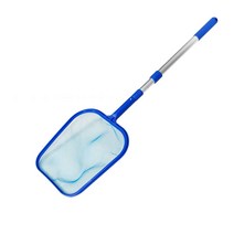 수영장뜰채 3단길이조절 연못청소 수영장 나뭇잎 낙엽 쓰레기 건지기 이물질제거, B