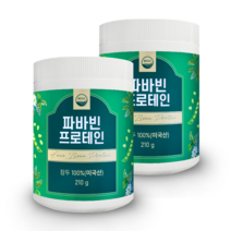 웰리즈 자이언트 파바빈 프로테인 210g 식물성 단백질 파바빈콩 분말 100%, 210g x 2통, 2개