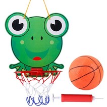 어린이 스포츠 장난감 농구 공 소년 2 휴대용 새총 다트 보드 야외 게임, 04 Frog