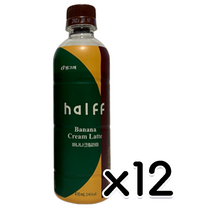 하프커피 바나나크림라떼 페트음료 410ml x 12개