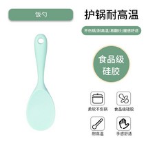 승마기 승마기계 승마의자 최고의 실리콘 조리기구 세트 나무 손잡이 주걱 수프 스푼 브러시 국자 파스타, 03 3