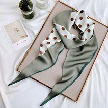 리본여신상 지그재그 슬림스카프 여성장식 멀티스카프