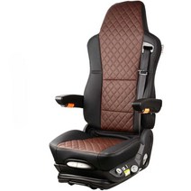 지게차 의자 시트 에어 덤프 카바 포터 충격 방지, 블랙(안전띠)