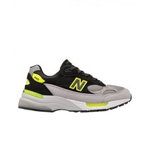 뉴발란스 정품 992 메이드 인 USA 블랙 그레이 볼트 New Balance 992 Made in USA Black Grey Volt