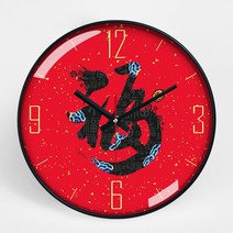 다소미얼 중풍괘종시계 가정용 대기중식시계 거실시계 창의패션시계 벽걸이 설 복달시계Z, 3_B (블랙 프레임) [컬 렉 션 상품 배 터 리 를