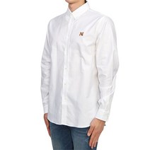 메종키츠네 메종키츠네 남성 옥스포드 셔츠 LM00404WC2010 P100