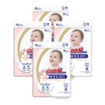 군 2018년 오리지널 테이프 밴드형 기저귀 남녀공용 중형 M(6~11kg), 384매입