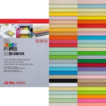 킹콩박스 두성 OA팬시페이퍼 80g 100매, P54 연푸른색, 100장, A4