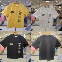 지프키즈 NC02 지프 멀티로고 반팔티 KO2TSU201