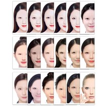 반영구책 반영구디자인 반영구화장 자연눈썹연습 실사연습책 디자인연습북 38페이지, 1개