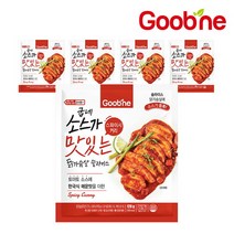 굽네 소스가 맛있는 닭가슴살 슬라이스 스파이시 커리 120g, 5팩