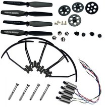 예비 부품 프로펠러 나사 블레이드 가드 모터 Geas VISUO XS816 XS809W XS809HW XS809 XS809S RC 쿼드 콥터 드론 액세서리, [04] Set-A