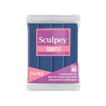스컬피 수플레(souffle) 48g 폴리머클레이 (oven-bake clay), 암청색 (Midnight Blue)