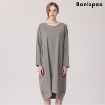 보니스팍스 코쿤 긴팔 롱 원피스-MF69OP012