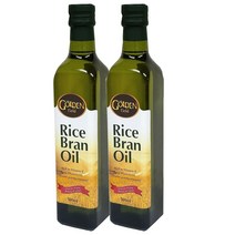 골든필드 100%현미유 500ml 2개