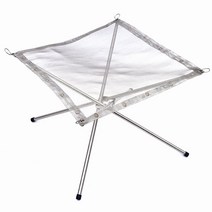 뚜뚜몰 아웃도어 캠핑 접이식 메쉬 불멍 화로대(중형)