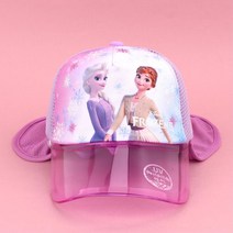 보라색 투명 챙 목보호 플랩 메쉬 모자 자외선차단 바닷가모래놀이 여름모자 낚시터 갯벌체험모자 야외놀이