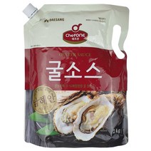 청정원 쉐프원 굴소스, 2kg, 1팩