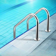 수영장 사다리 풀장 계단 펜션 난간 발판 풀빌라 손잡이 안전바 스텝, SL-515매립형1.2두께