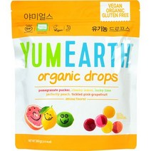 야미얼스 유기농 드로프스 캔디 패밀리팩, 1개, 369g