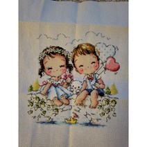 십자수 우리들의 웨딩포토 완성수