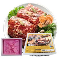 선물세트 돼지왕 양념구이-2.7kg(10대) 무뼈갈비10인분(상황버섯함유) 구절선물 추석선물 갈비선물 양념육, 2.7kgx1통