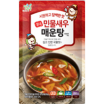 정옥 국내산 다슬기로 우린 시원하고 얼큰한 민물새우매운탕, 350g, 11개