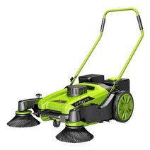 공장 작업장 체육관 대형 무동력 도로 먼지 청소기, 70L 클래식  소재 강화