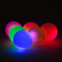 [배드민턴야간] 1+1 매직픽 LED 야광 골프공 야광공 반짝반짝 야간볼
